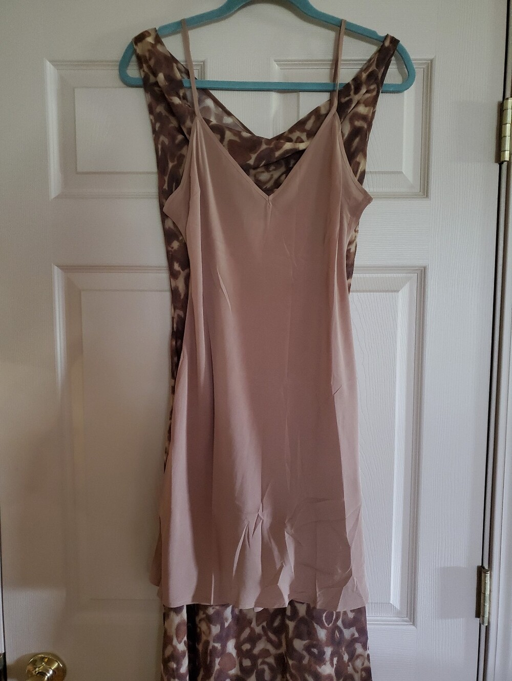 NWT Realisation Par Cora Tortoiseshell Size Large 100% Silk Dress - Picture 6 of 9